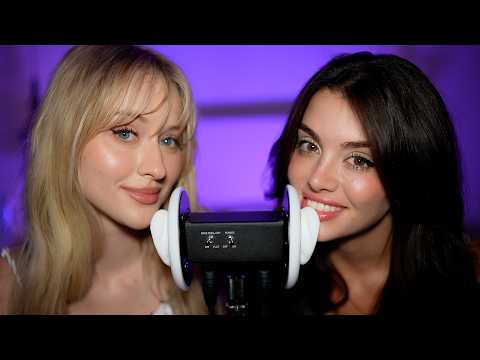 teaching my friend asmr for the first time...