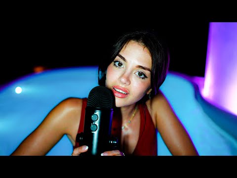 asmr girlfriend takes you to the hot tub... (emily black)